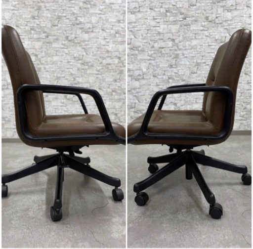 INT228 TENDO 天童木工 エグゼクティブチェア デスクチェア ワークチェア 本革 ブラウン 高級家具 ブランド家具 