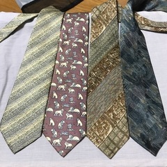silk100%ネクタイ10本　おまけ付きの画像