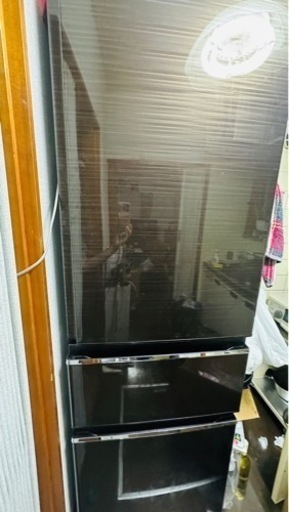 冷蔵庫 三菱ノンフロン冷凍冷蔵庫 形名 MR-CX37F-BR形