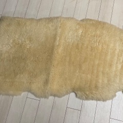 女性限定 ムートンラグ美品