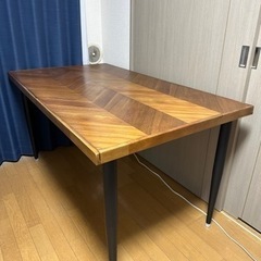 レッタ ダイニングテーブル ナチュラル（W1600）　Francfranc現行品