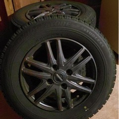 決定しました　　　軽自動車用　スタッドレスタイヤ145/80R13