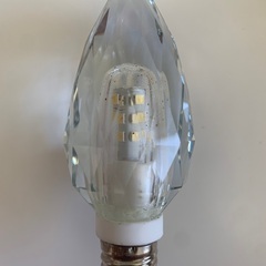 LEDシャンデリア電球 ロウソク E17 3.5w 8本セット
