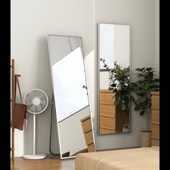 全身鏡　シルバー　176*77 未使用品全身鏡 176×77 ノンフレームシルバー