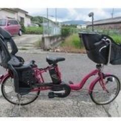 子供載せ３人用電動自転車　パナソニック　中古　美品　