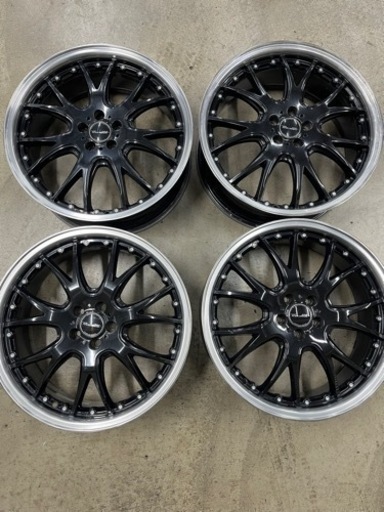 19インチ　ホイール4本セット　100/5H プリウス