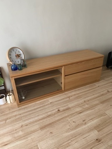 引越し処分】テレビ台　無印良品　