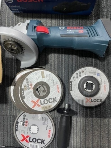 ボッシュ 18V コードレスディスクグラインダー X-LOCK GWX18V-8
