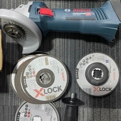 ボッシュ 18V コードレスディスクグラインダー X-LOCK GWX18V-8の画像