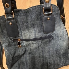 デニムバッグの画像