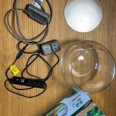 ★格安★アクアリウムセット 水槽＋ヒーター×2