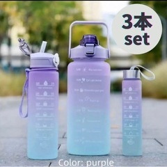 【数量限定！】3本セット タイムマーカー ウォーターボトル 水筒...