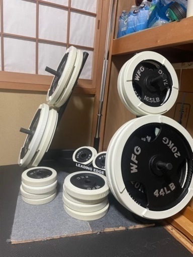 バーベルプレート150kgセット