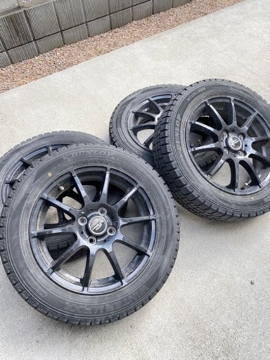 値段交渉可能 165/65R15 ホイール付きスタッドレスタイヤ タフト