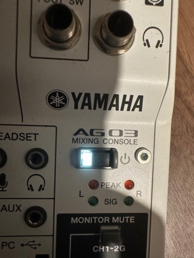 YAMAHA オーディオインターフェースAG03