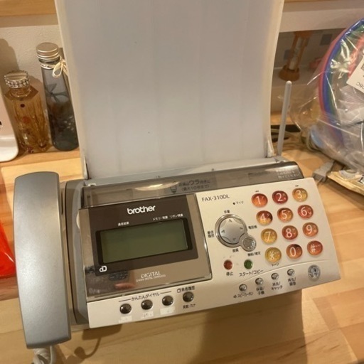 子機付き　brother ファックス