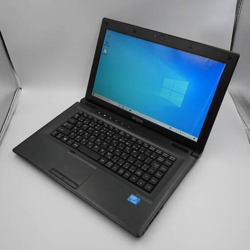 ★動作確認済 訳あり中古★ 14 EPSON ノートPC NY2300S Celeron B830 (1.8GHz) Windows 10home 4GB HDD 320GB Office (029)
