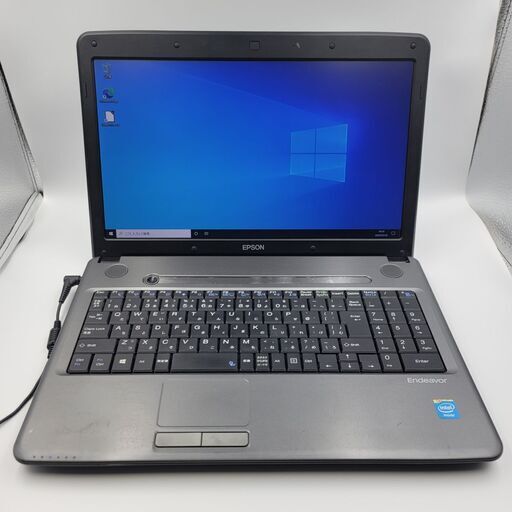 ★動作確認済 中古★ 15.6 EPSON エプソン ノートPC NJ3700E Celeron 1000M Windows 10pro 4GB HDD 320GB Office (009