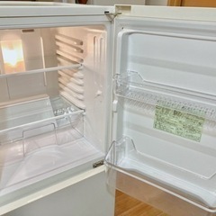 冷蔵庫　110L ホワイト　無印良品の画像