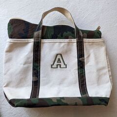 L.L.Bean ジップトップボートアンドトートバッグミディアム...