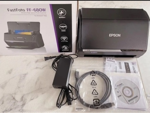 【美品】EPSON FastFoto  FF-680W