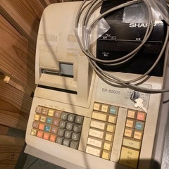 レジスター　SHARP 動きます