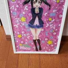 値下げ💴⤵️ラブライブ！矢澤にこポスター　額つき　2つセットの画像