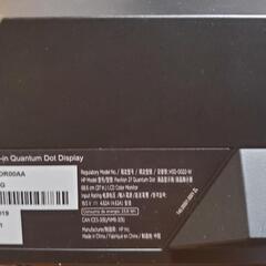 HP　27インチ　ディスプレイの画像