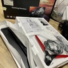 【東京神奈川、車でお運びします👍その場で振込みOK👌】Acer ゲーミングモニター 144Hz 0.6ms モニターアーム込みの画像