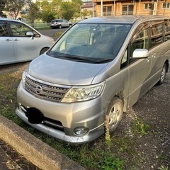 最終値下げCNC25 平成22年セレナ　ハイウェイスターエアロセレクション車検付きの画像