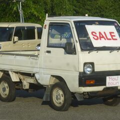 家で買える！S62年ミニキャブトラック4WD！４速！現状渡し。国定駅４キロor伊勢崎駅７キロor前橋駅13キロ の画像