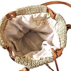 サマンサタバサ  アリッサ 肩掛け トートバッグ A4収納可能の画像