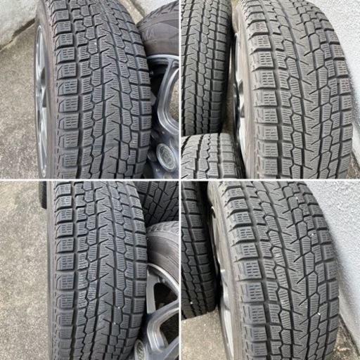 【受渡者決定】スタッドレスタイヤ・ホイールセット　225/60R18