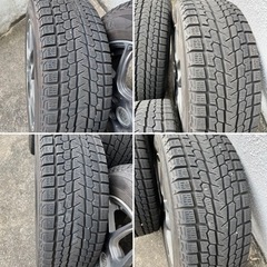 【受渡者決定】スタッドレスタイヤ・ホイールセット　225/60R18の画像