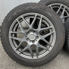 【受渡者決定】スタッドレスタイヤ・ホイールセット　225/60R18の画像