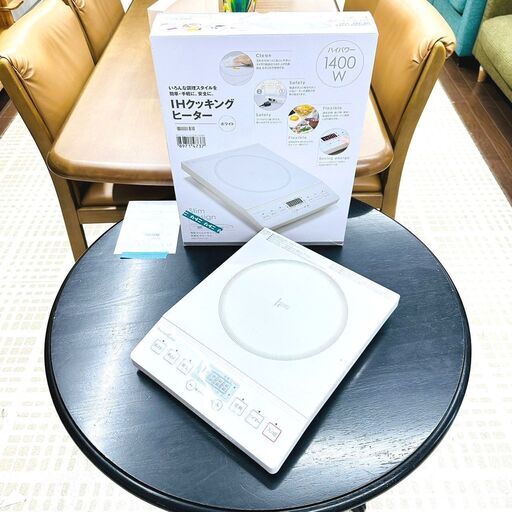 10/6ニトリ IHコンロ NT-1400WH 2020年製 ホワイト