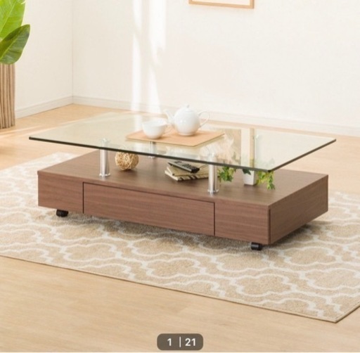 テーブル ローテーブル ガラステーブル