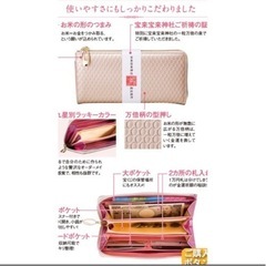 【お話中】美品♡‬金運万倍九星財布 三碧木星 開運財布の画像