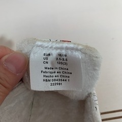 H＆M ミッキープリント 子供靴 11cmの画像