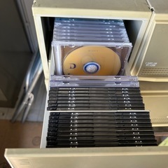 CD DVD 収納ボックス　4個の画像