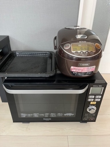 【お渡し予定の方決まりました】オーブンレンジ・炊飯器 セットでお譲りします⭐︎