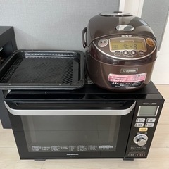 【お渡し予定の方決まりました】オーブンレンジ・炊飯器 セットでお...