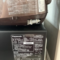 【お渡し予定の方決まりました】オーブンレンジ・炊飯器 セットでお譲りします⭐︎の画像