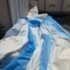 古いブルーシート差し上げます！
