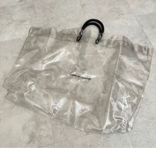 Comme des garçons  クリアバッグ