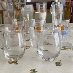 ガラスコップ、おちょこの画像