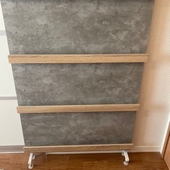 間仕切り 壁 DIY 棚 突っ張り パーテーション 突っ張り棚 つっぱり棚 収納 本棚 おしゃれ スリム 壁面収納 ラック つっぱり棒 本 雑誌 つっぱり シェルフ ウォールシェルフ ウォールラックの画像