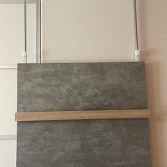 間仕切り 壁 DIY 棚 突っ張り パーテーション 突っ張り棚 つっぱり棚 収納 本棚 おしゃれ スリム 壁面収納 ラック つっぱり棒 本 雑誌 つっぱり シェルフ ウォールシェルフ ウォールラックの画像