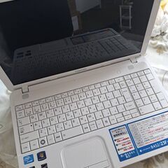 ジャンク品　TOSHIBA  ノートパソコン①の画像