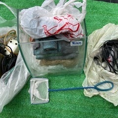 水槽　置物　ポンプ　網セット